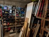 a room filled with lots of clutter and tools