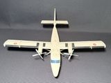 a model of a plane that is on a table