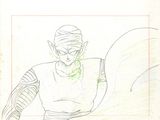dessin représentant un homme avec un bandage à la tête et au bras