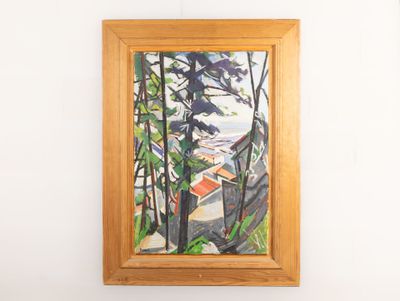 André BEAUCÉ (1911-1974) Vue de la côte