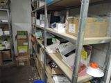 a room filled with lots of boxes and boxes on the shelves