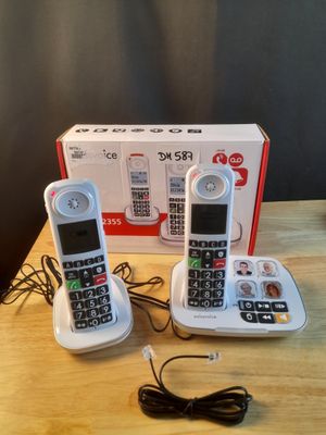 DH587// Téléphone sans fil Swissvoice Xtra 2355 Duo pour Sén…