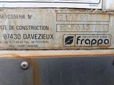 a close up of a sign on the side of a machine