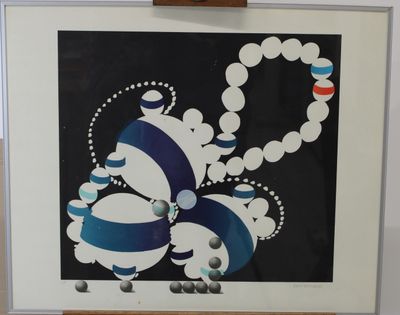 framed picture of a picture of a blue and white cat and a red and white cat and a blue and white cat and a red and white cat and blue cat