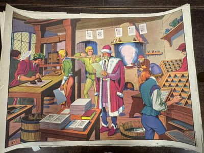 Collection de PLANCHES "Histoire maison des instituteurs"