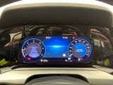 a car dashboard with a digital display on it