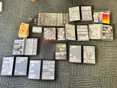 a lot of video games on the floor next to each other