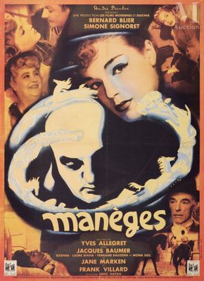 a poster for the movie manges