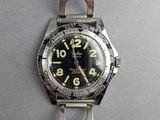 an image of a wrist watch with a black dial