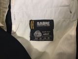 a close up of a label on a jacket