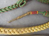 a rope that has been tied to a metal hook