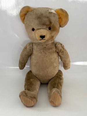Ourson en peluche ancien Dim : 60 cm