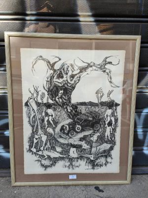 École XXe :" Scène surréaliste -l'attentat".