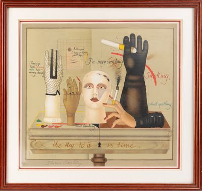 D'après Shimon OKSHTEYN(1951-2020), "The key to it is time",…