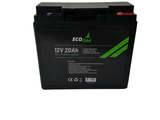 a close up of a black battery on a white background