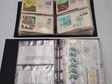 a binder that has a lot of stamps on it