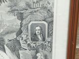 a picture of a picture of a man and a child