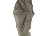 a statue of a woman holding a vase in her hands