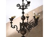 an image of a chandelier hanging from the ceiling