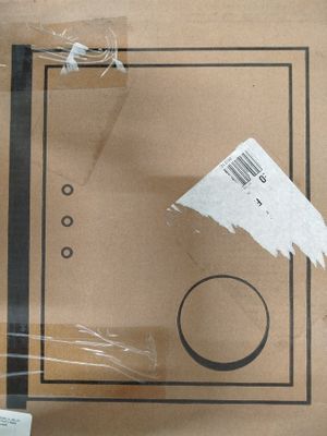 1 Miroir coiffeuse - Cadre en fer + verre + panneau arrière …