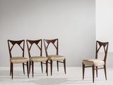 lot de quatre chaises de salle à manger de style « Person »
