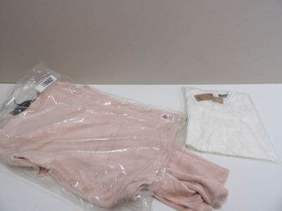 MONOPRIX - Taille 14 ans : x2 articles NEUFS : Jolie blouse blanche av