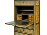 an image of a desk with drawers and a desk top