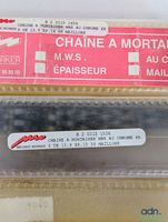 Lot de 4 chaînes à mortaiser, 2 guides et accessoires. (photo 4)