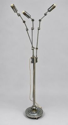 a close up of a lamp that is on a table