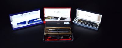 LOT de STYLOS comprenant : - CROSS - Parure Stylo plume / st…