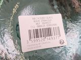 a sticker on the back of a car with a barcode on it
