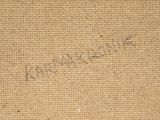 an image of a close up of a piece of cloth with writing on it