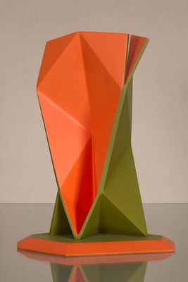 William Barbosa (né en 1955) Sculpture géométrique 2012 En a…