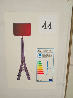 @@@ 2 lampadaires rouge 26507RO - NEUF EN CARTON - VENDU SUR…