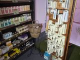a display of various items in a store for sale