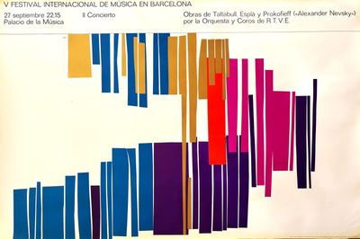 Anonyme (XX) - V Festival Internacional de Música de Barcelo…