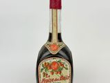 a bottle of liquor that is sitting on a table