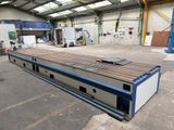 a large machine that is sitting in a warehouse