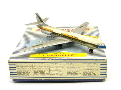 DINKY SUPERTOYS France. Avion SE 210 Caravelle Air France, R…