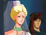 an image of a cartoon picture of a man and a woman