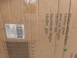a cardboard box with a picture of a cat inside of it