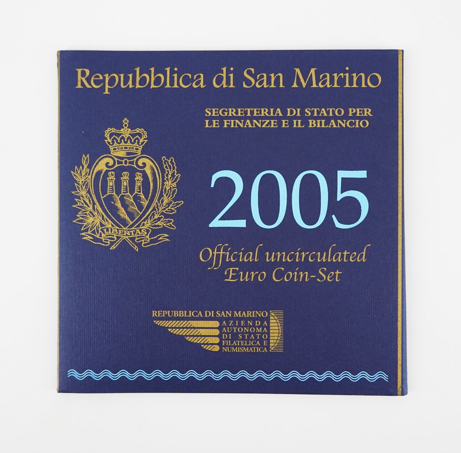 SAN MARINO Plaquette euros 2005