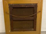 a picture of a picture of a door with a rope