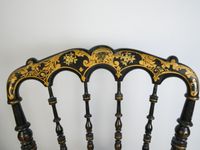 Charmante chaise dite de musique , d'époque Napoléon III, en… (photo 3)