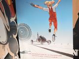 a box with a poster of a boy on a skateboard