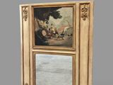 une image représentant une photo d'un miroir sur lequel est peinte une peinture