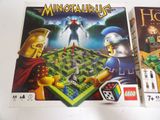 lego minifigure board game with instructions and instructions to play