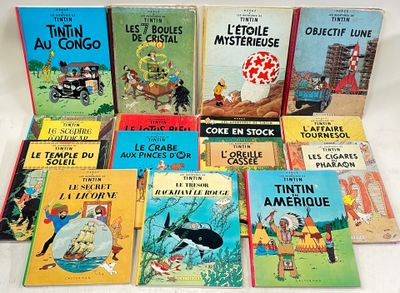 several children ' s books are lined up on a white surface