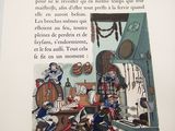 a picture of a book with a picture of people in a room