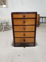 Chiffonnier de style Art Déco en placage de bois patiné ouvr…
